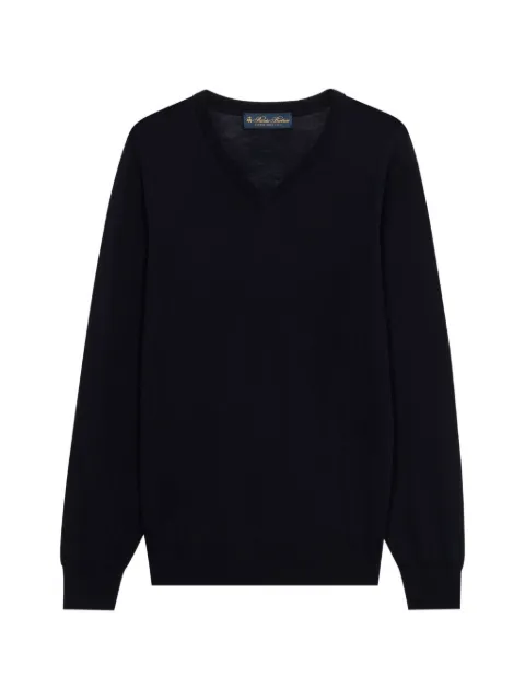 Brooks Brothers merino wool V-neck sweater