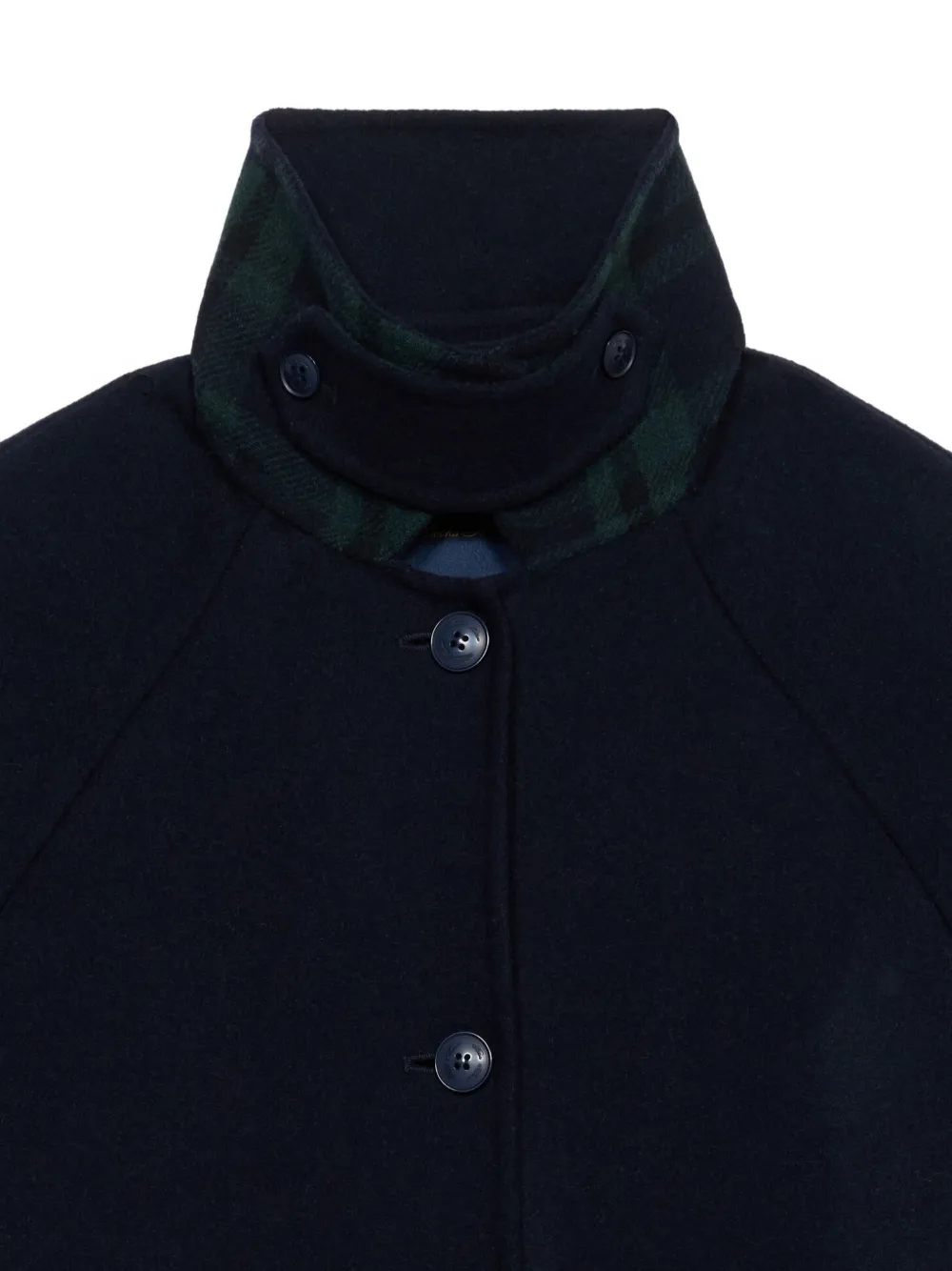 Brooks Brothers Jas met ceintuur Blauw