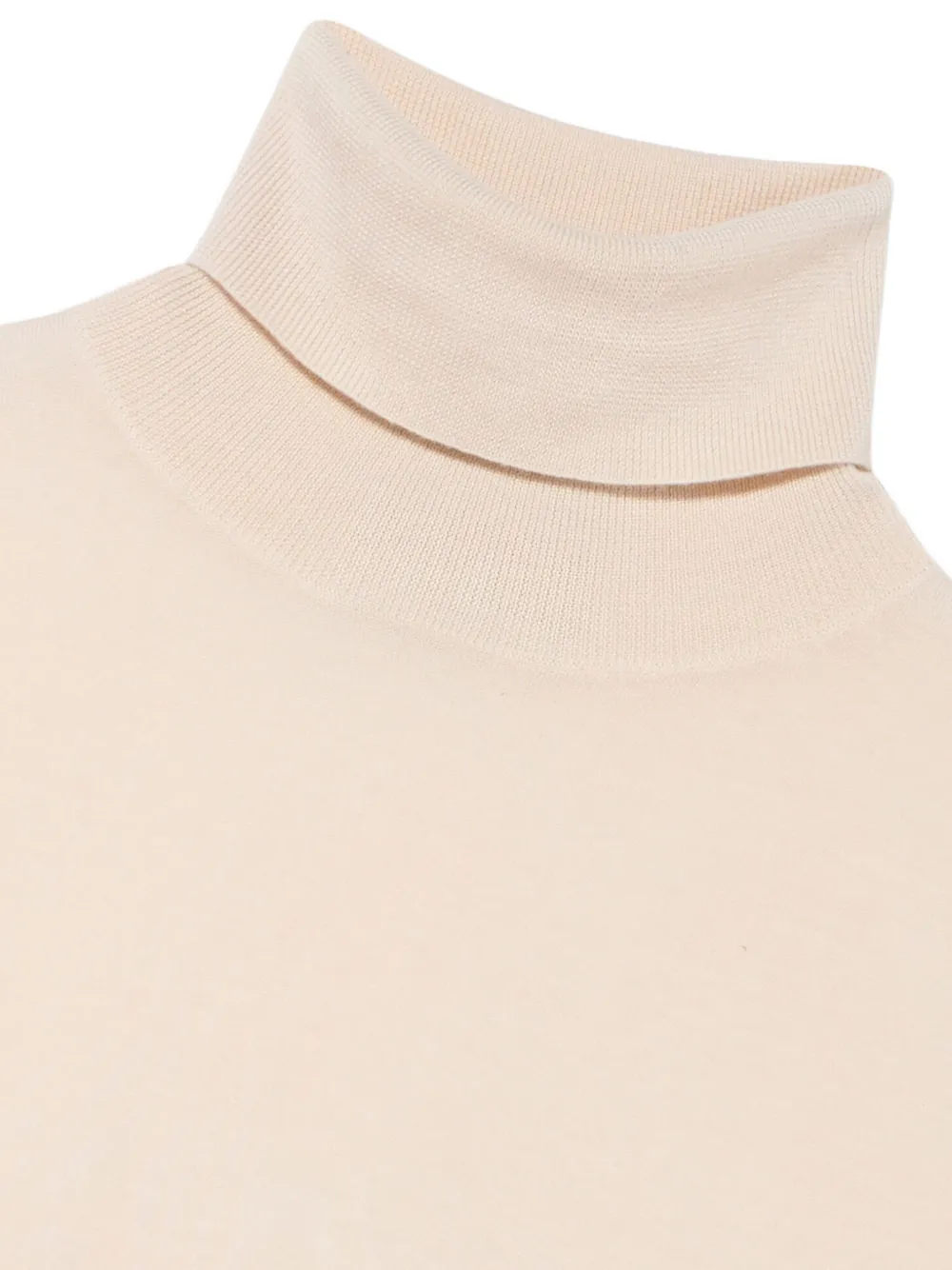 Brooks Brothers Gebreide coltrui met diamant Beige