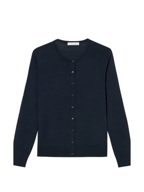 Brooks Brothers diamond-knit merino cardigan