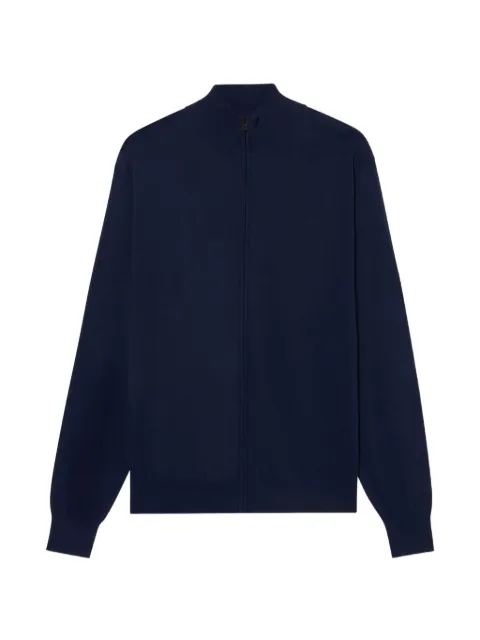 Brooks Brothers full-zip mock-neck sweater