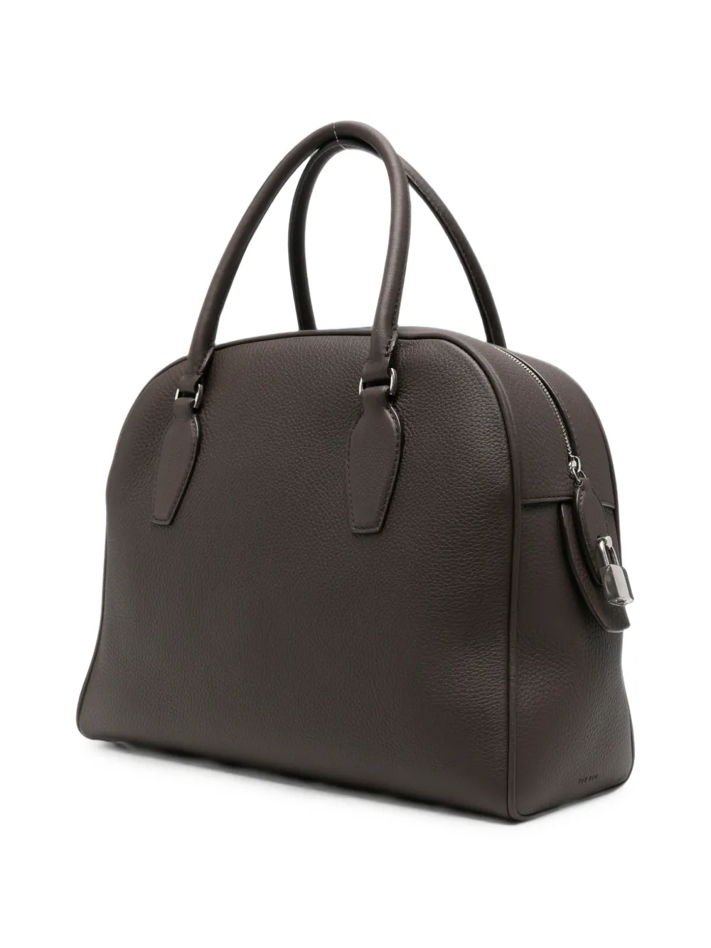 The Row India 12.00 leren shopper Bruin