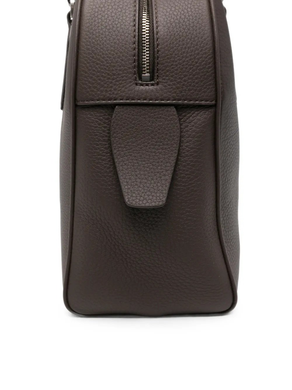 The Row India 12.00 leren shopper Bruin