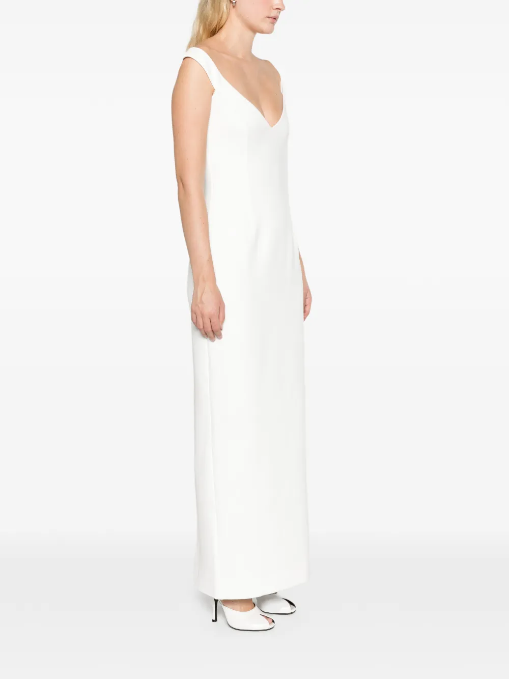 ARCINA ORI Ellery dress ivory Wit