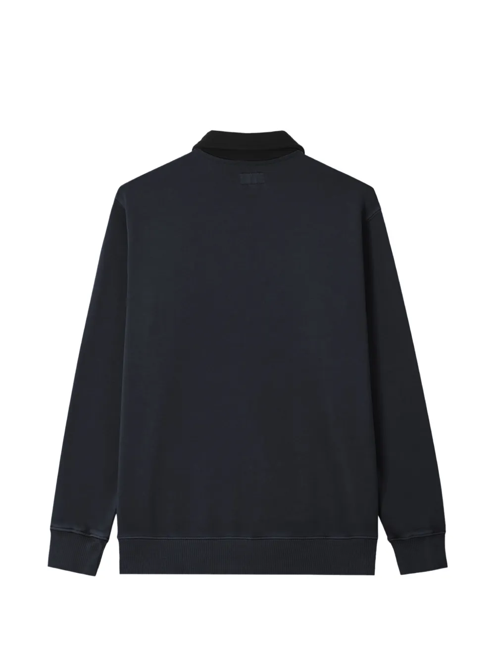 izzue Poloshirt met logo-patch en kwartrits Blauw
