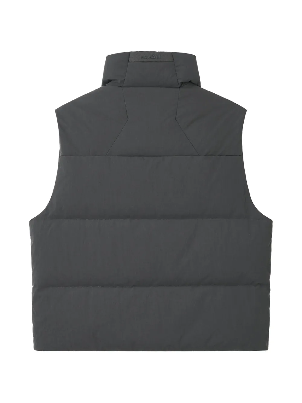 izzue Gewatteerde bodywarmer met houtje-touwtjesluiting Grijs