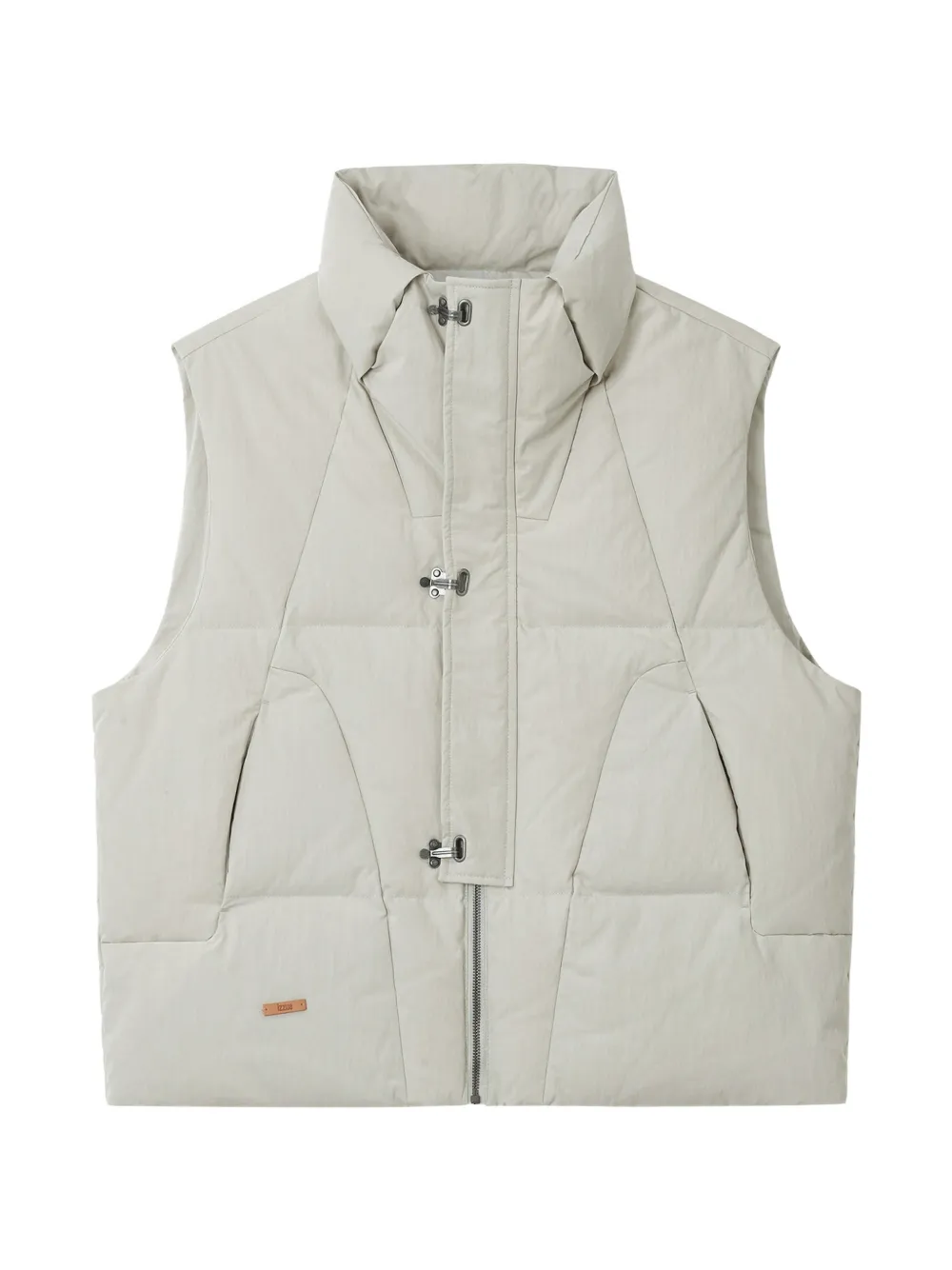 izzue padded lobster-clasp gilet