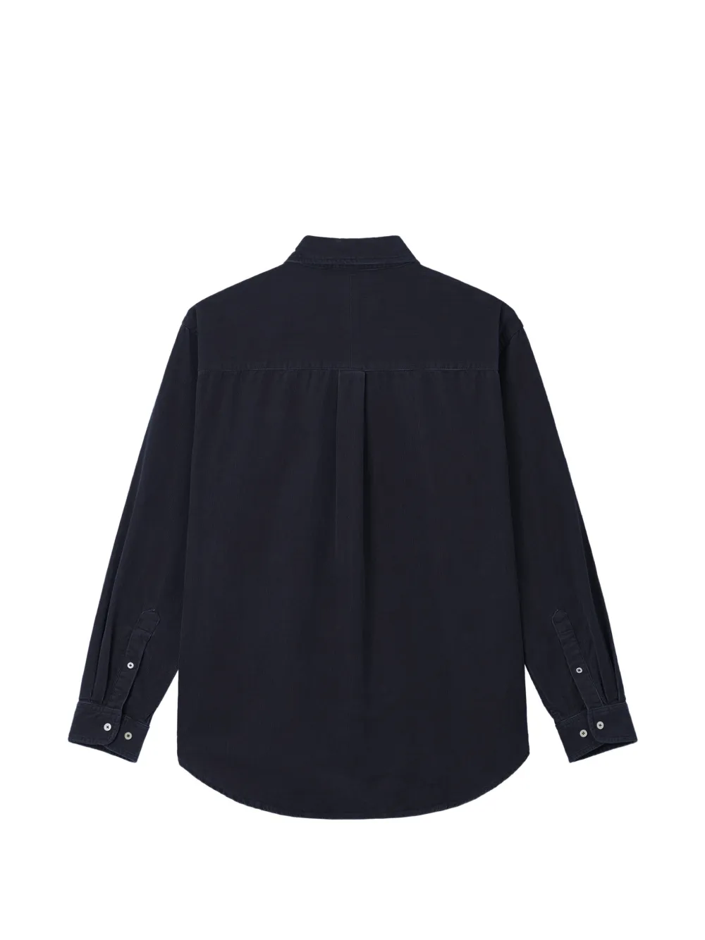 CHOCOOLATE Overhemd met logopatch Blauw