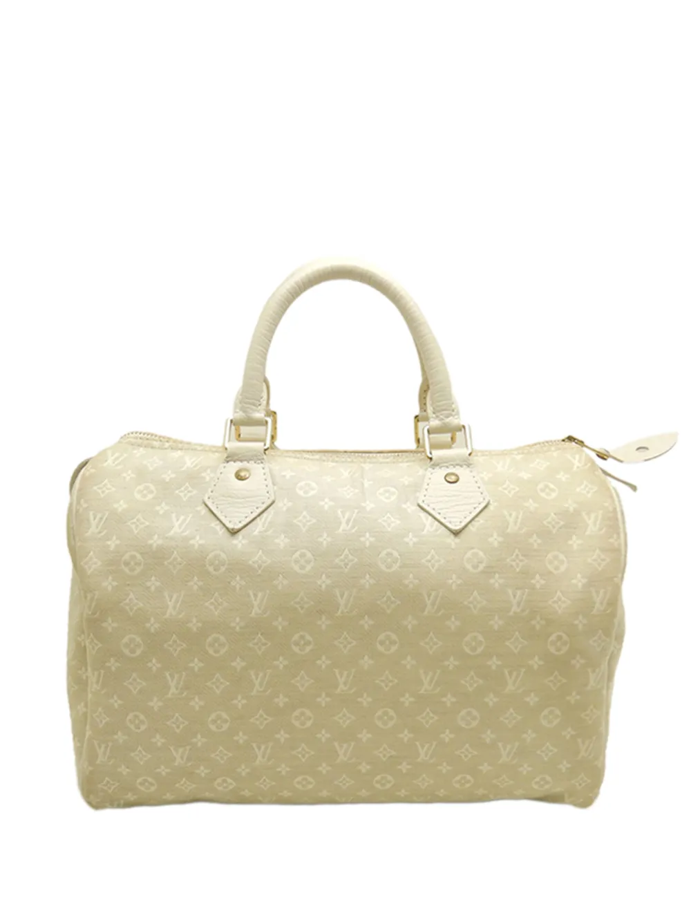 Louis Vuitton Pre-Owned 2007 Monogram Mini Lin Speedy 30 boston bag - Toni neutri