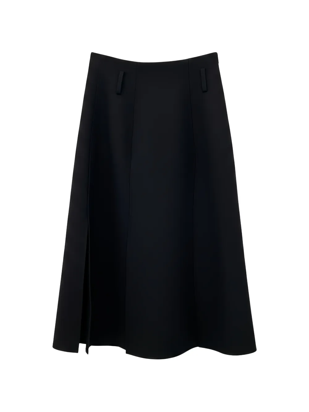 Rundholz Black Label panelled side-slit midi skirt