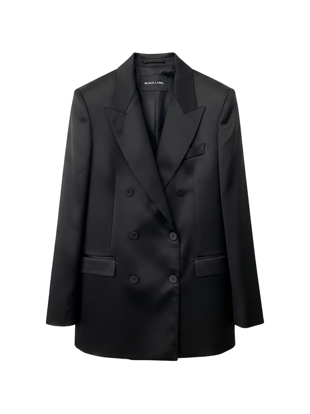 Rundholz Black Label double-breasted peak-lapel blazer