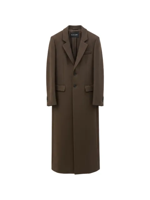 Rundholz Black Label straight-cut notched-lapel coat