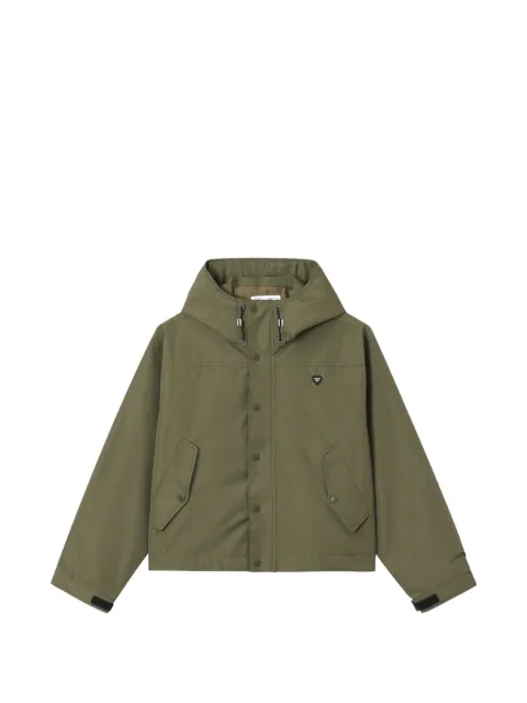 CHOCOOLATE hooded press-stud jacket