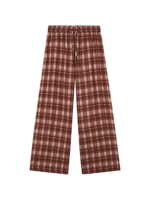 b+ab check-pattern trousers