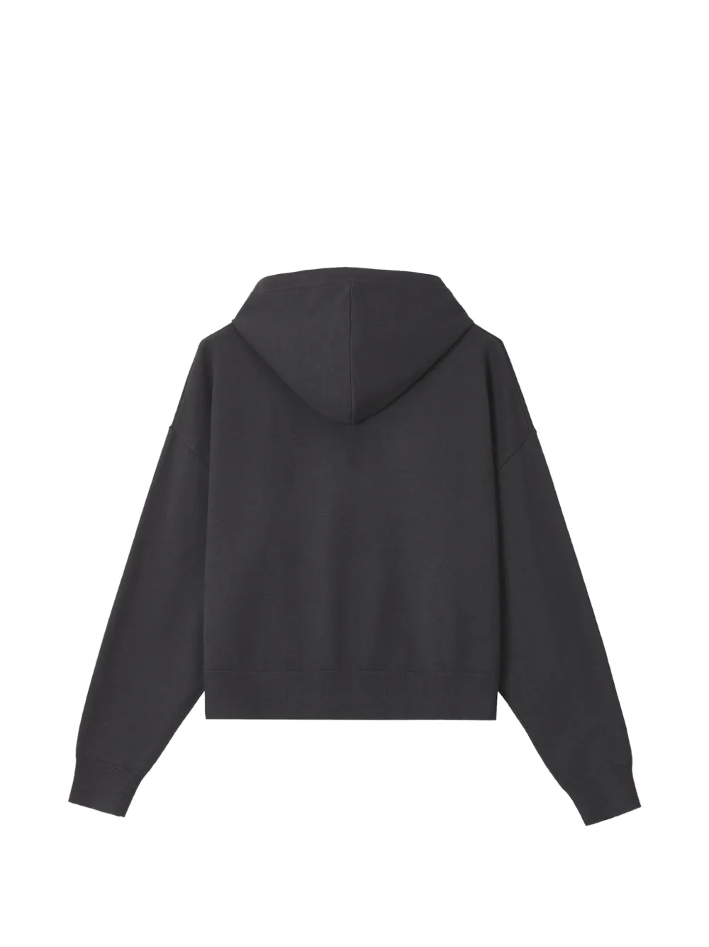 izzue Hoodie met logopatch Zwart
