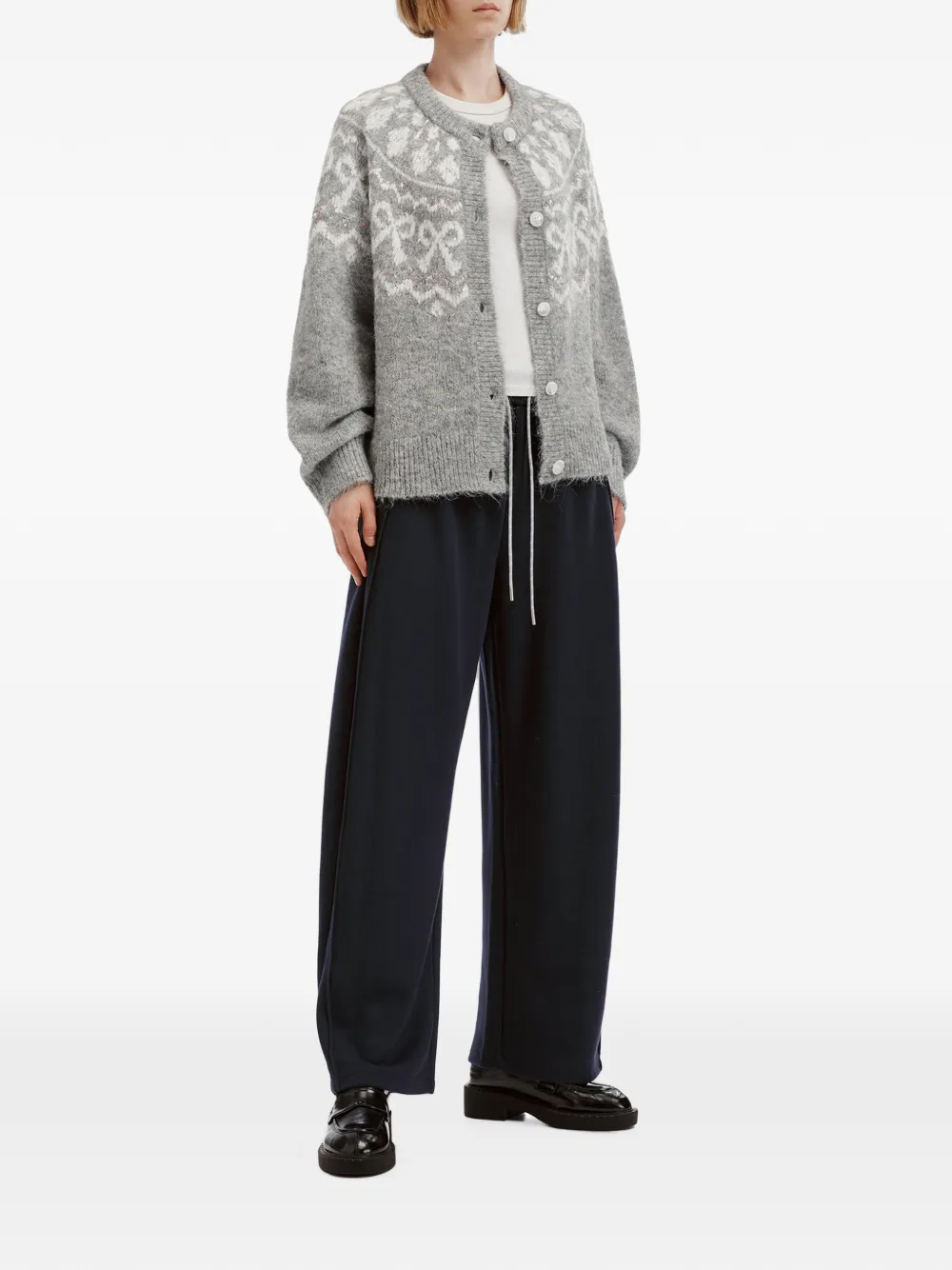 tout a coup Trainingsbroek met trekkoord Blauw