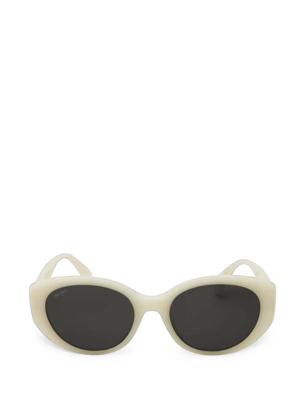 Max Mara round-frame sunglasses - Bianco