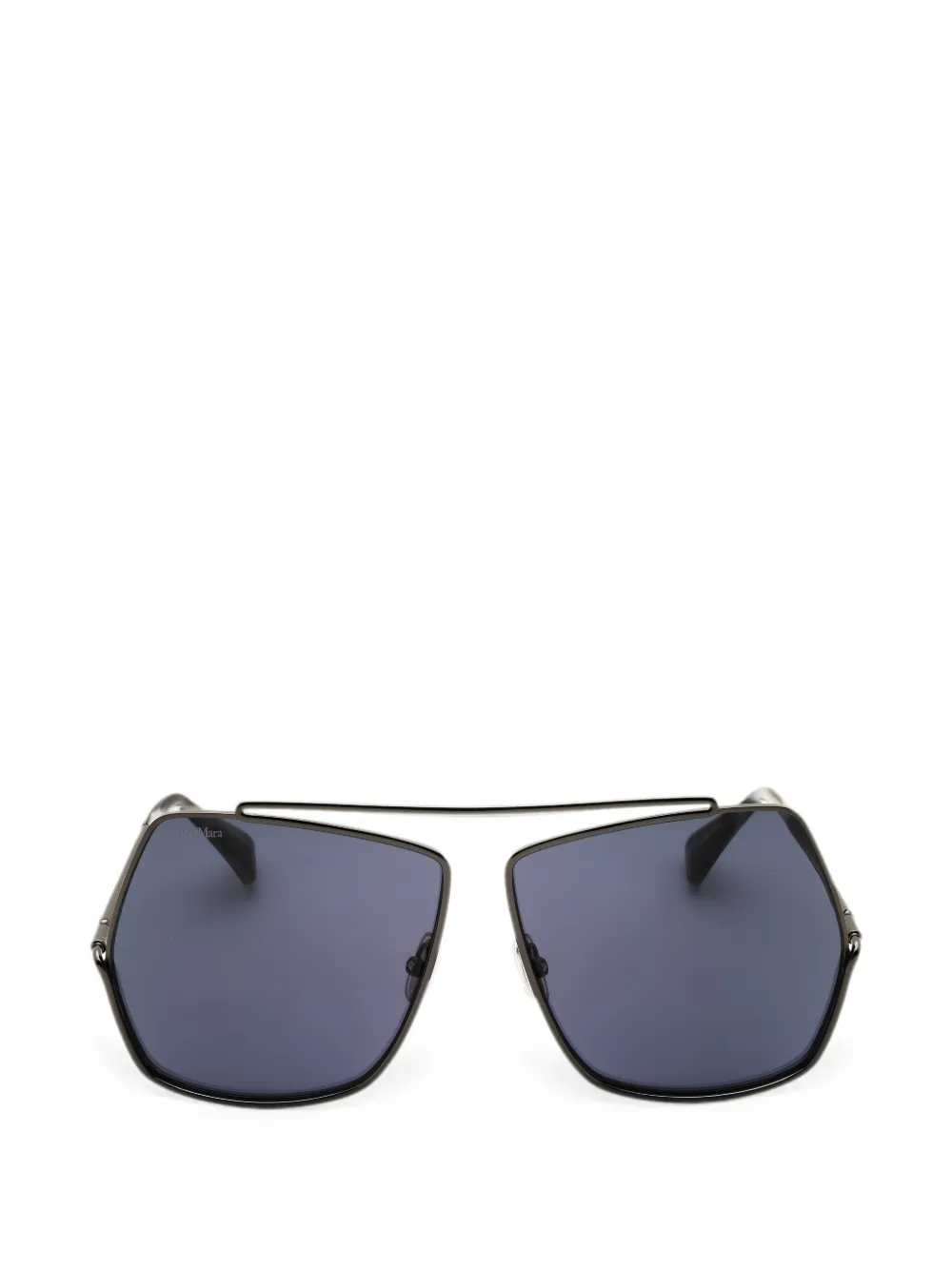Max Mara oversized geometric-frame sunglasses - Grigio