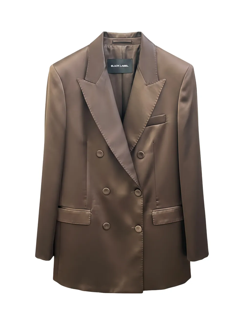 Rundholz Black Label Blazer met dubbele rij knopen Bruin