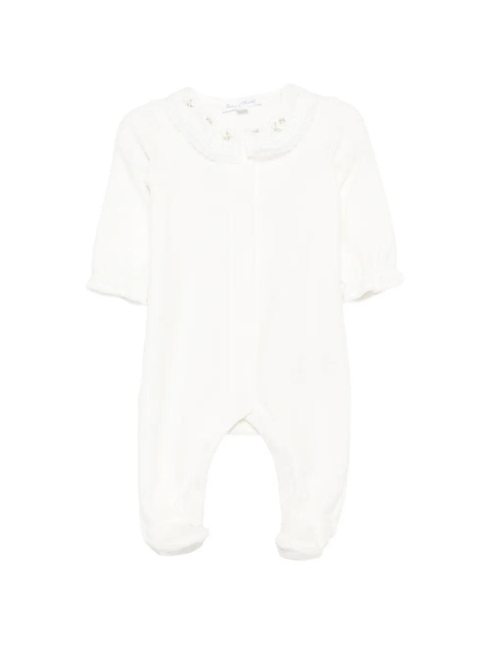 Tartine Et Chocolat lace-trim pajamas Wit