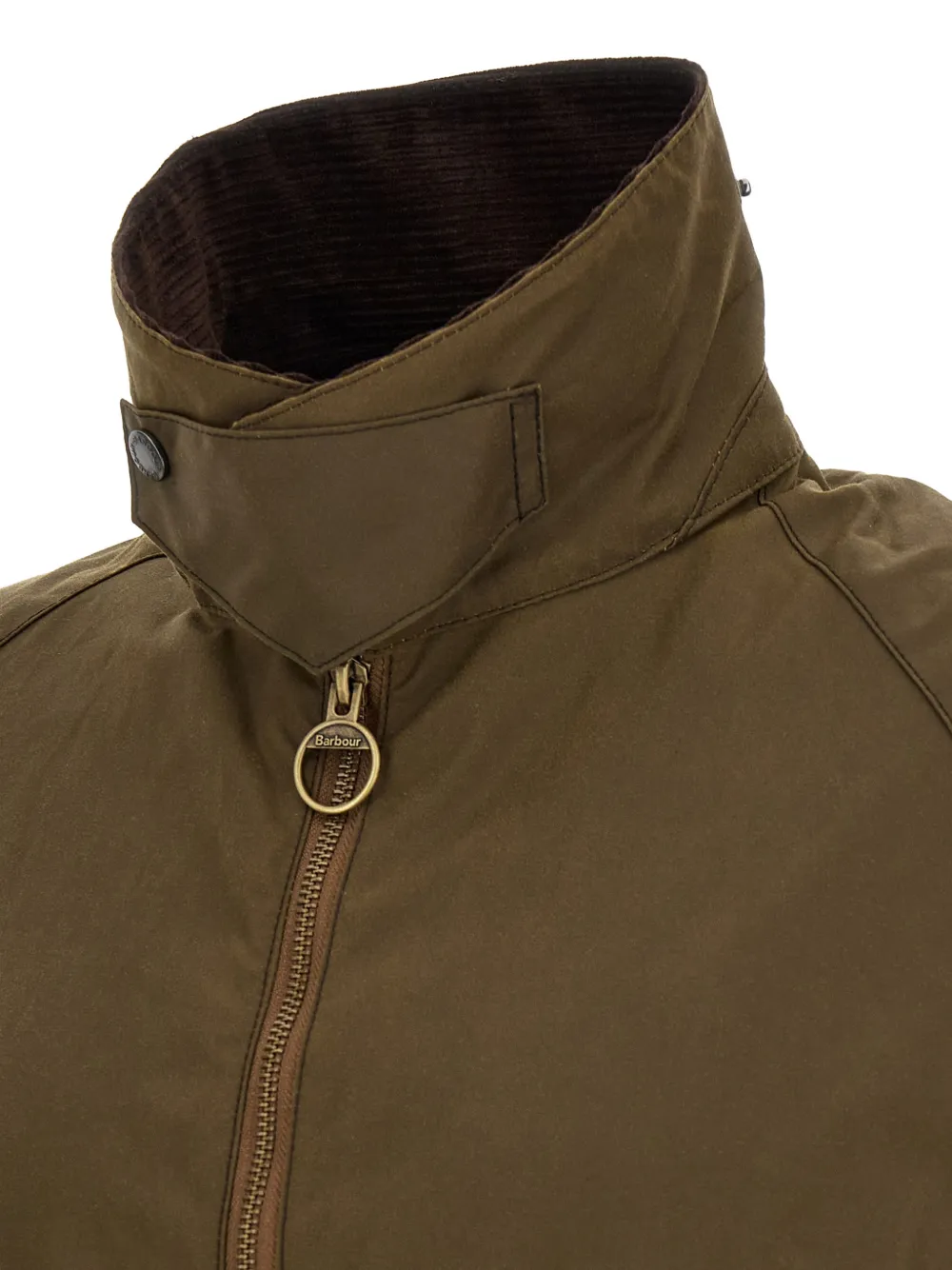 Barbour Bedale katoenen jack Bruin