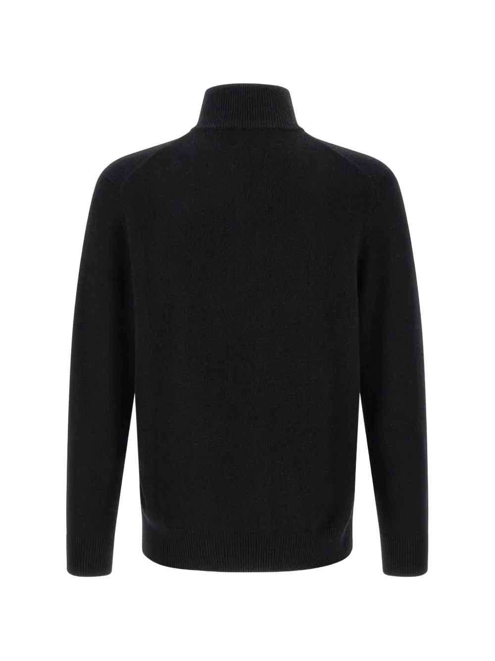 Ballantyne Intarsia vest Zwart