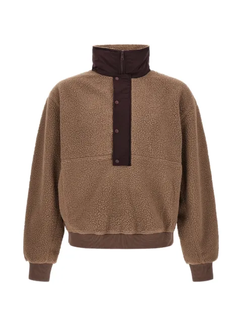 ENTIRE STUDIOS fleece panelled sweatshirt