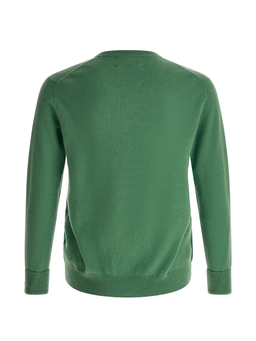 Ballantyne Intarsia trui Groen