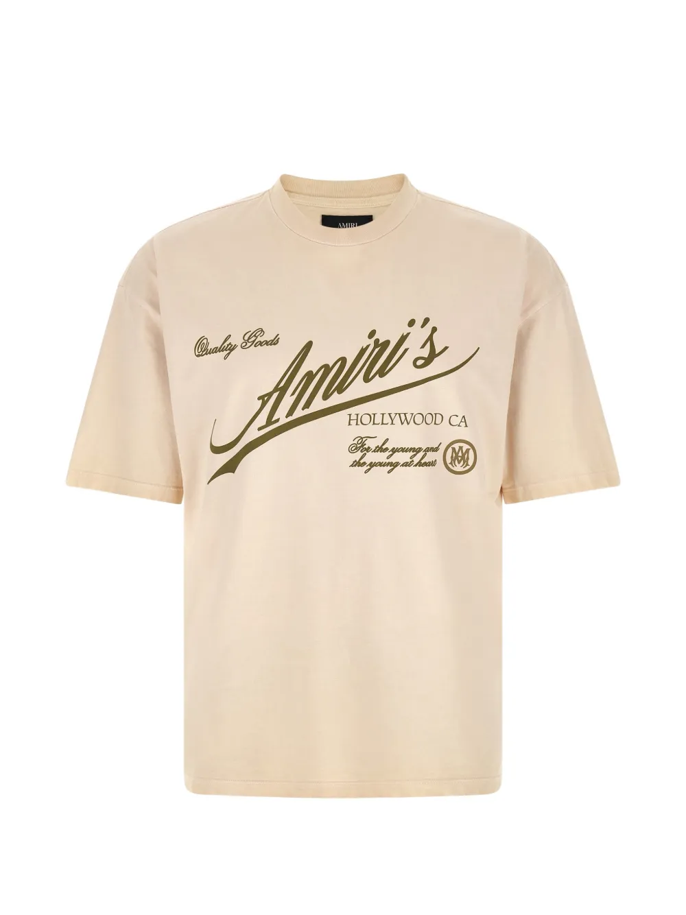 AMIRI graphic-print T-shirt - Toni neutri