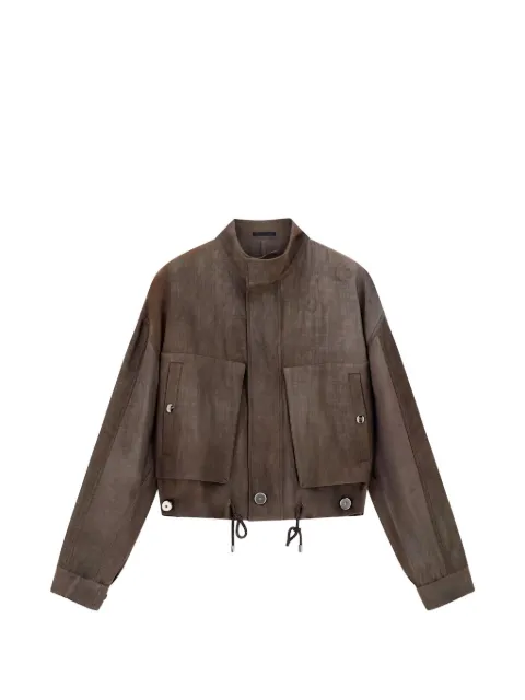 Giorgio Armani Jacke mit Stehkragen