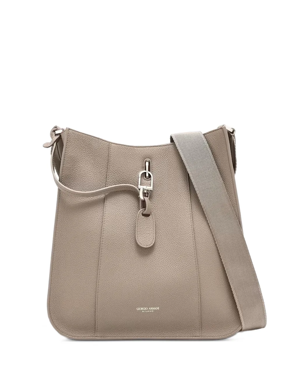 Giorgio Armani Borsa a spalla in pelle - Toni neutri