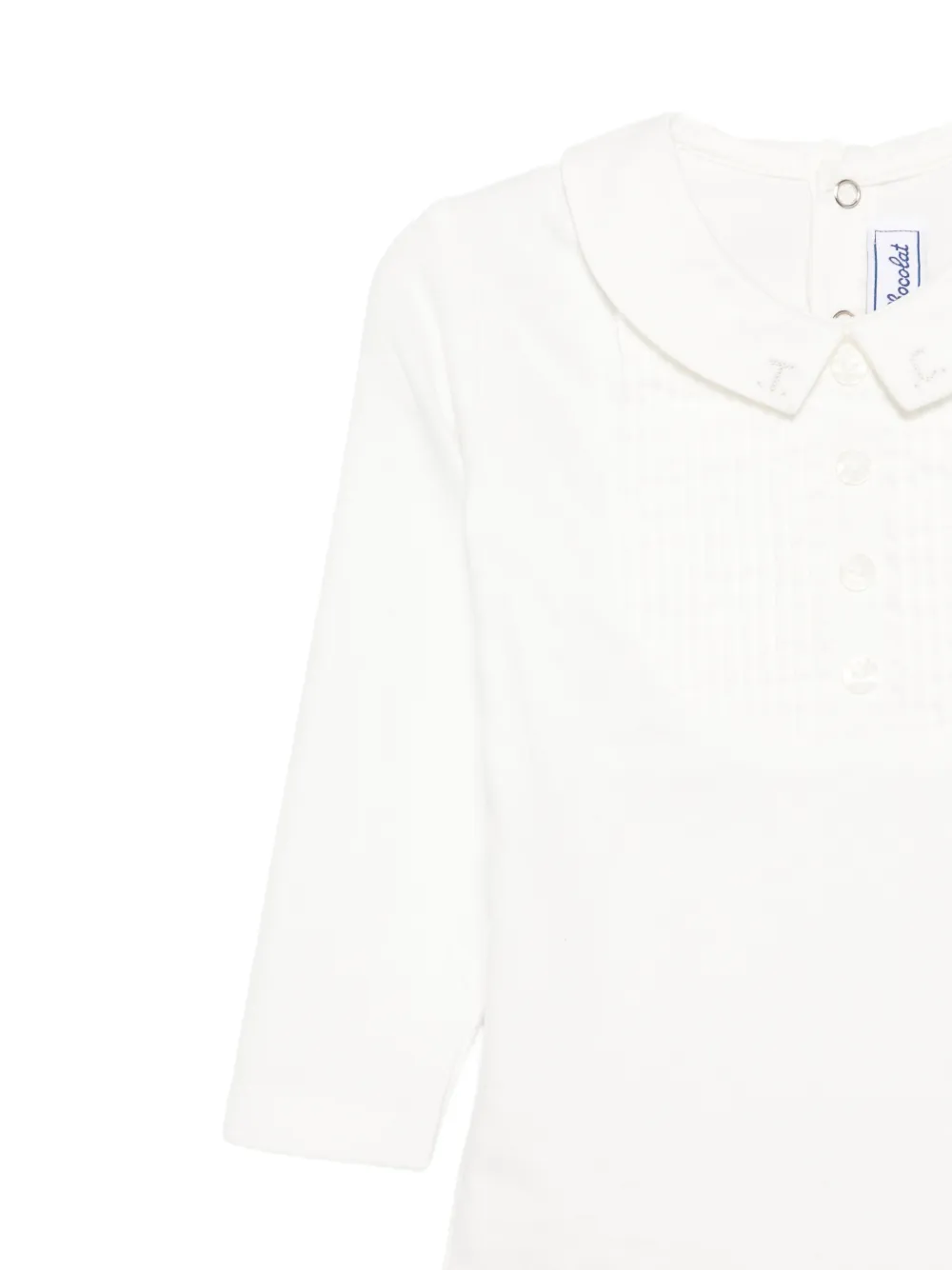 Tartine Et Chocolat pleated bodysuit Wit