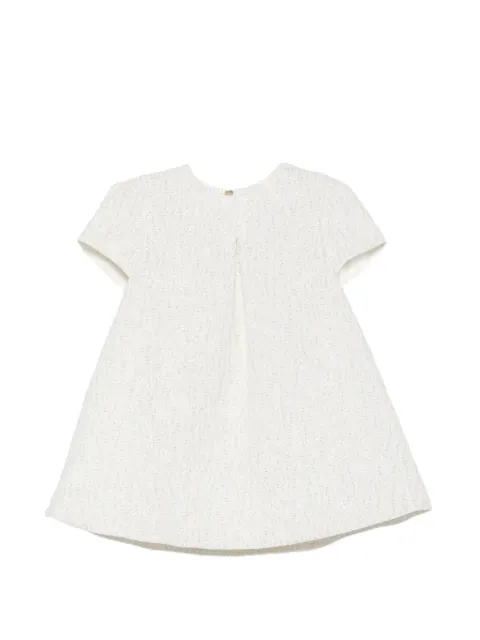 Tartine Et Chocolat pleated jacquard dress
