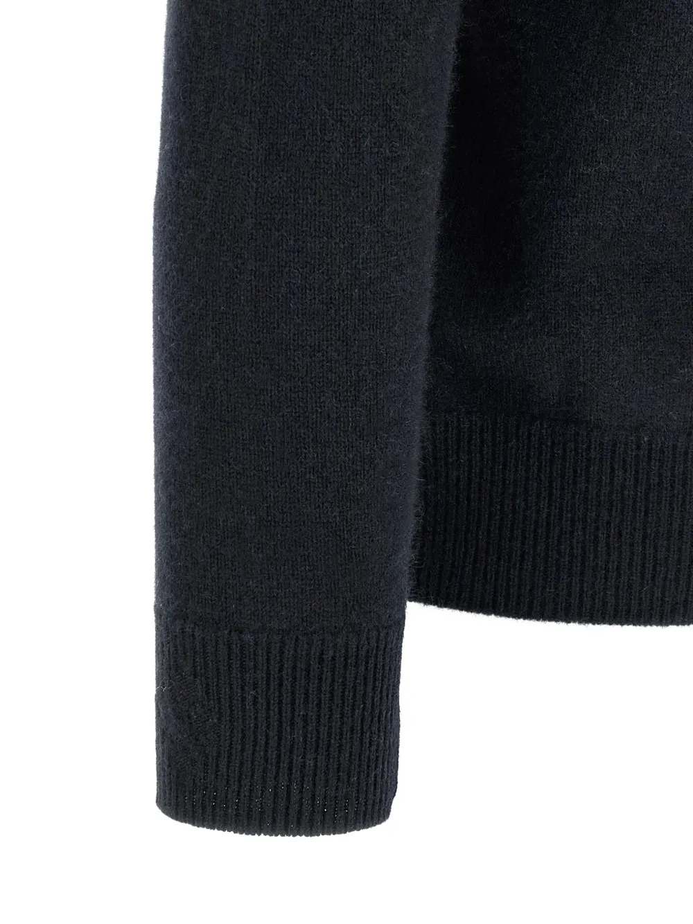 Ballantyne Classic Diamond intarsia cardigan Blauw