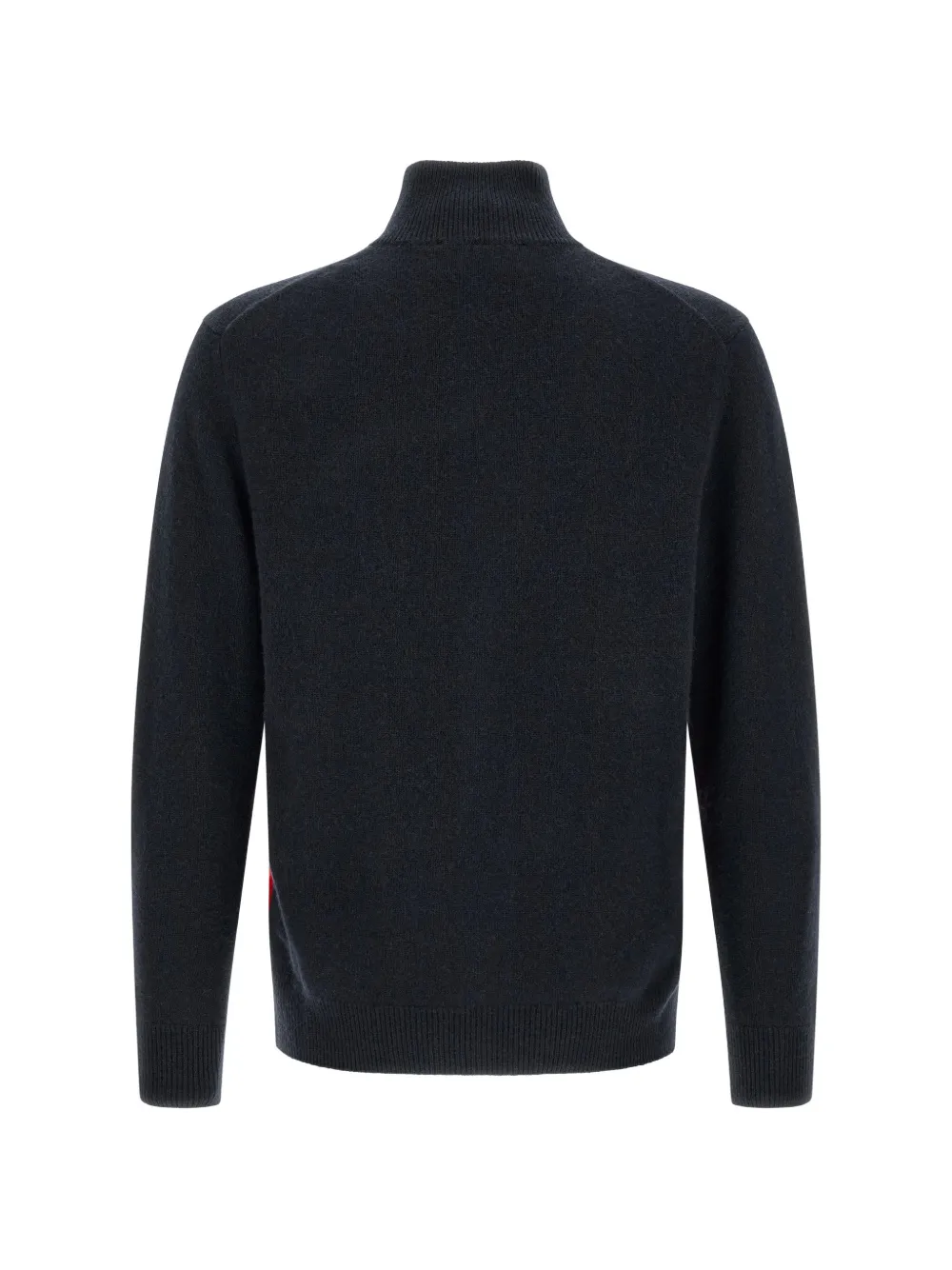 Ballantyne Classic Diamond intarsia cardigan Blauw