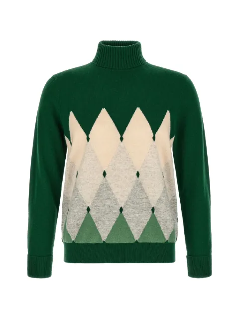 Ballantyne Classic Diamond intarsia sweater