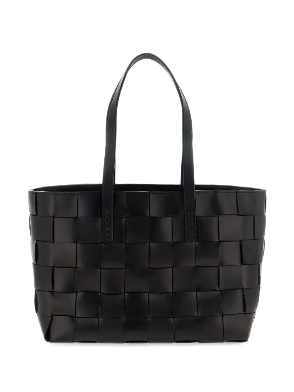 DRAGON DIFFUSION Japan checkerboard woven leather tote bag · OS