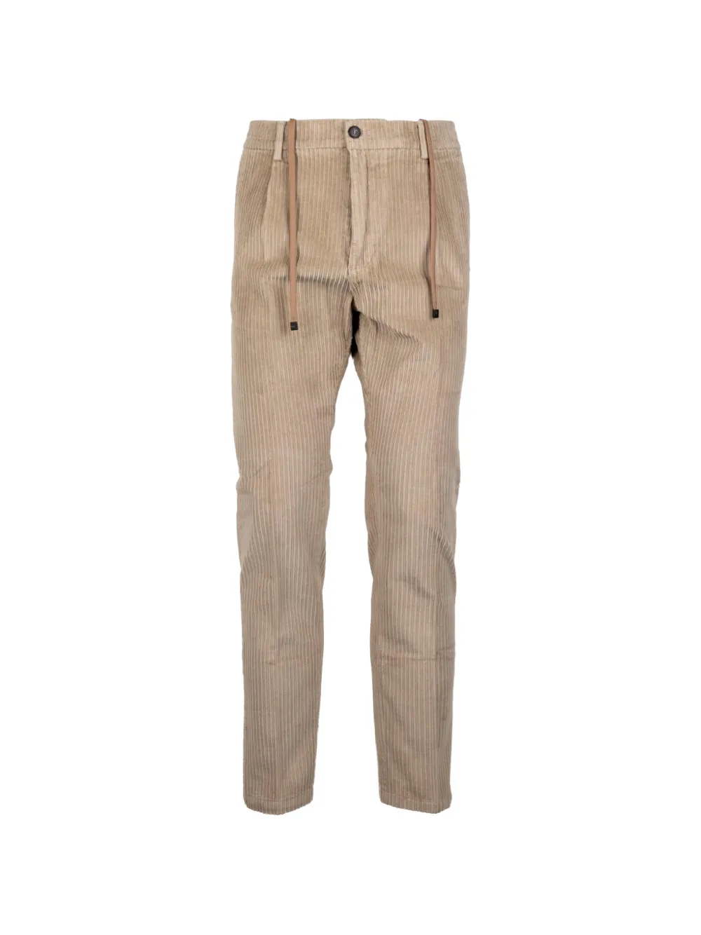 Cruna corduroy drawstring-waist trousers