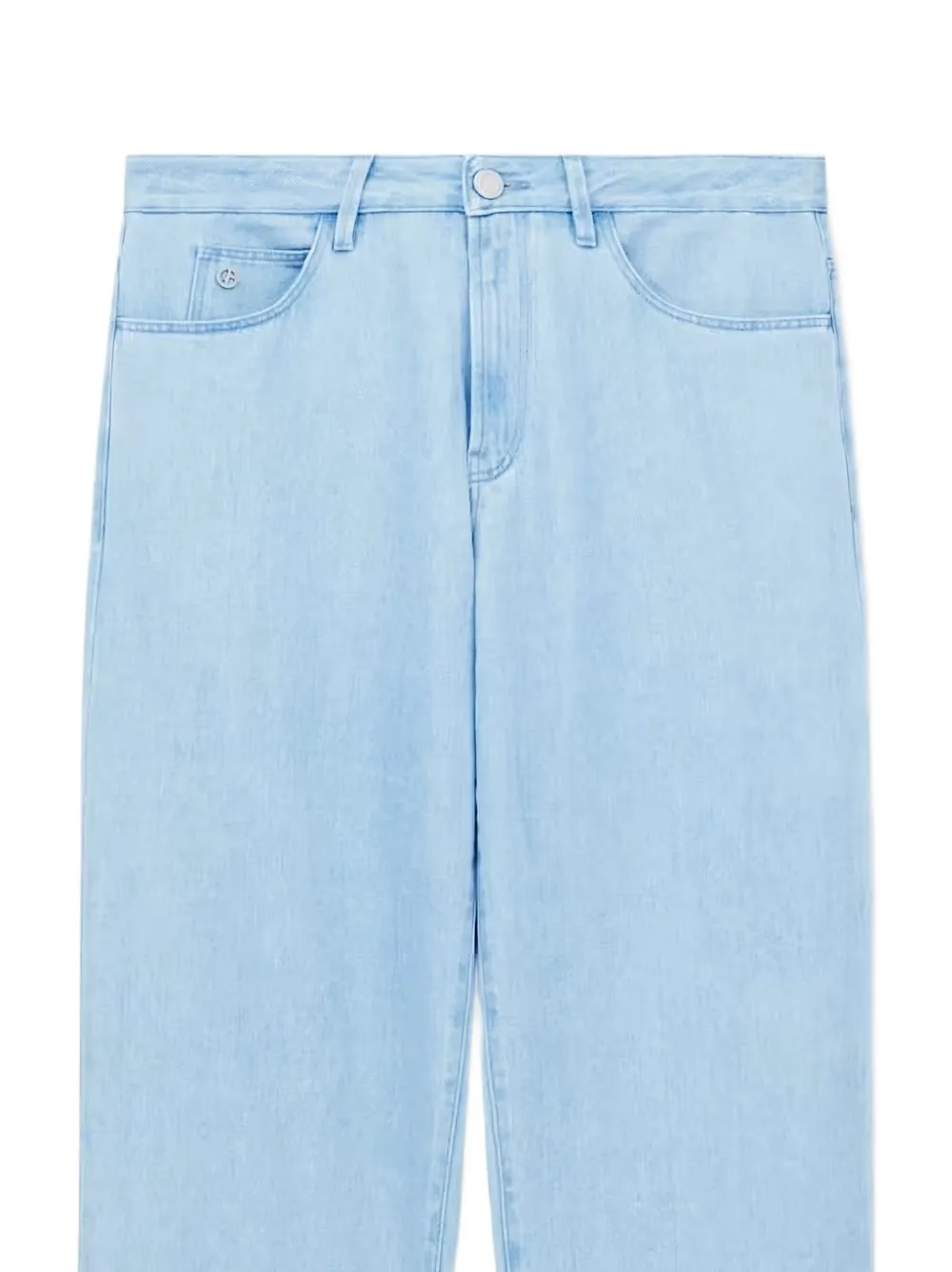 Giorgio Armani Straight jeans Blauw