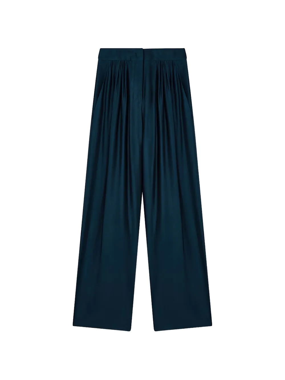Giorgio Armani pleated wide-leg trousers