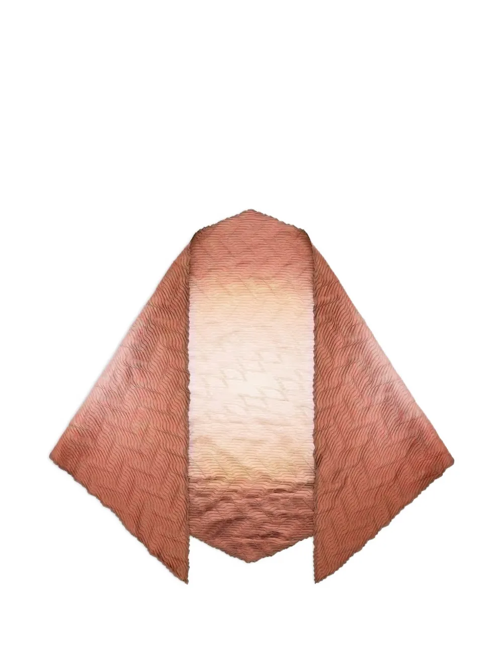 Giorgio Armani Foulard con effetto sfumato - Arancione
