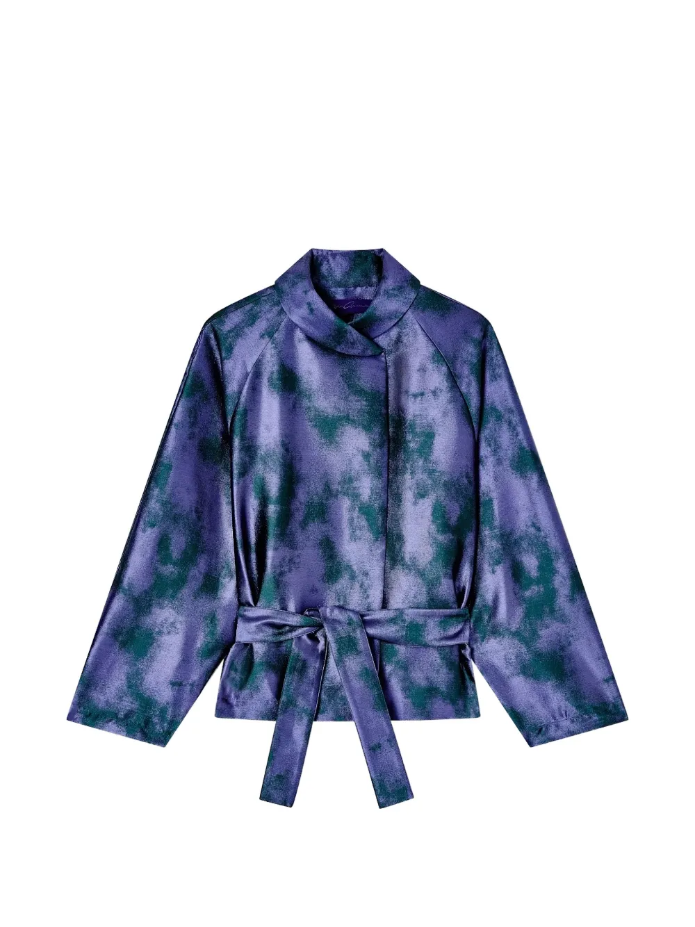 Giorgio Armani belted oversize jacket