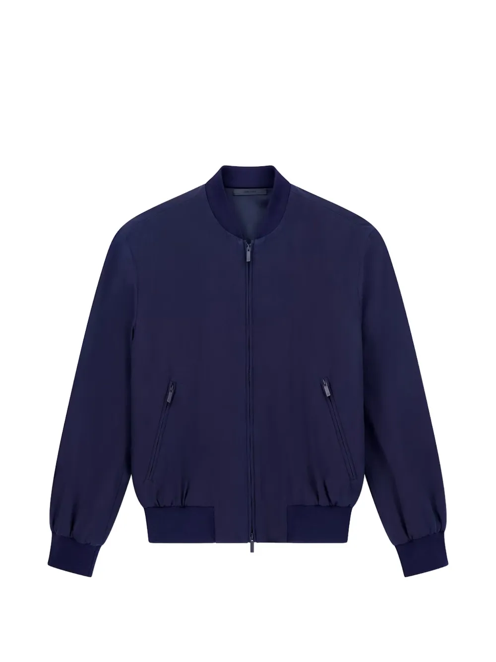 Giorgio Armani Bomberjacke mit Reißverschluss - Blau