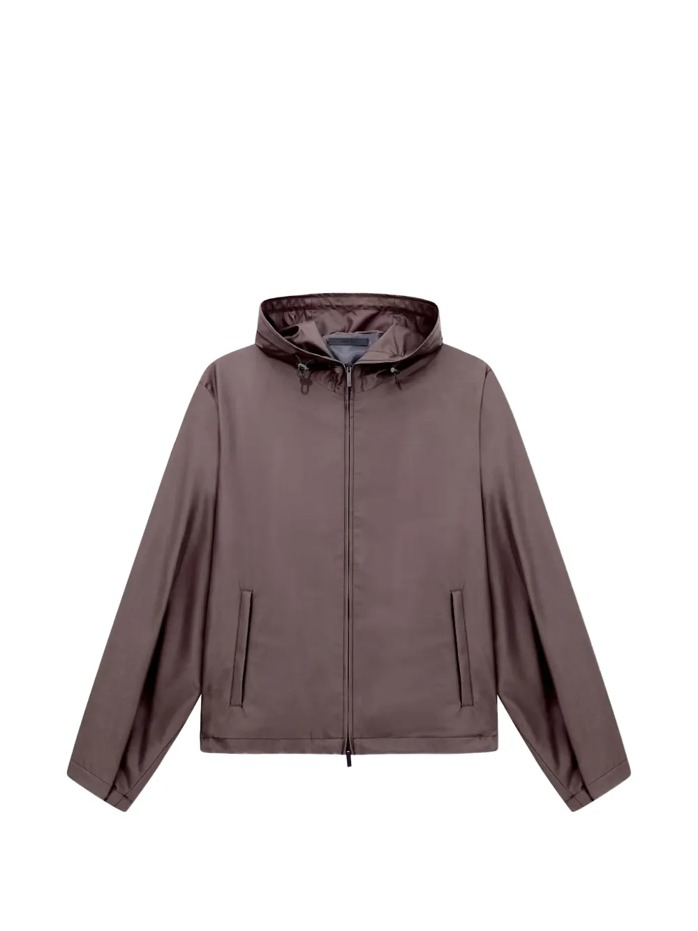 Giorgio Armani hooded zip-up jacket