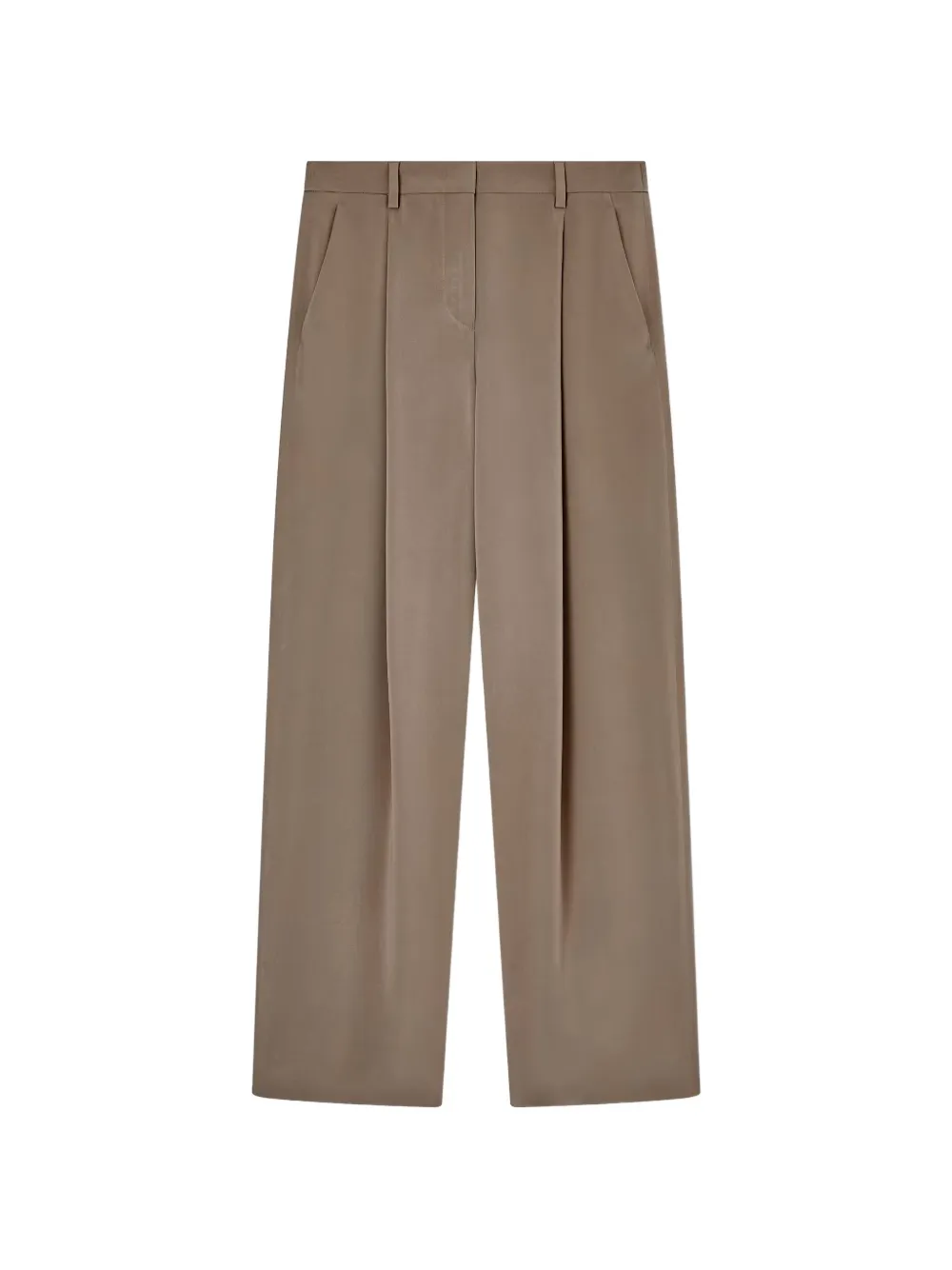 Giorgio Armani pantalon ample à design plissé - Tons neutres
