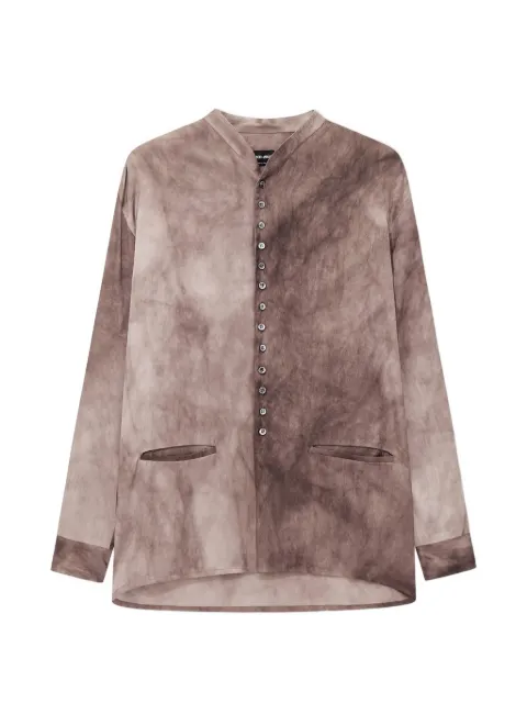 Giorgio Armani Camicia con fantasia tie dye