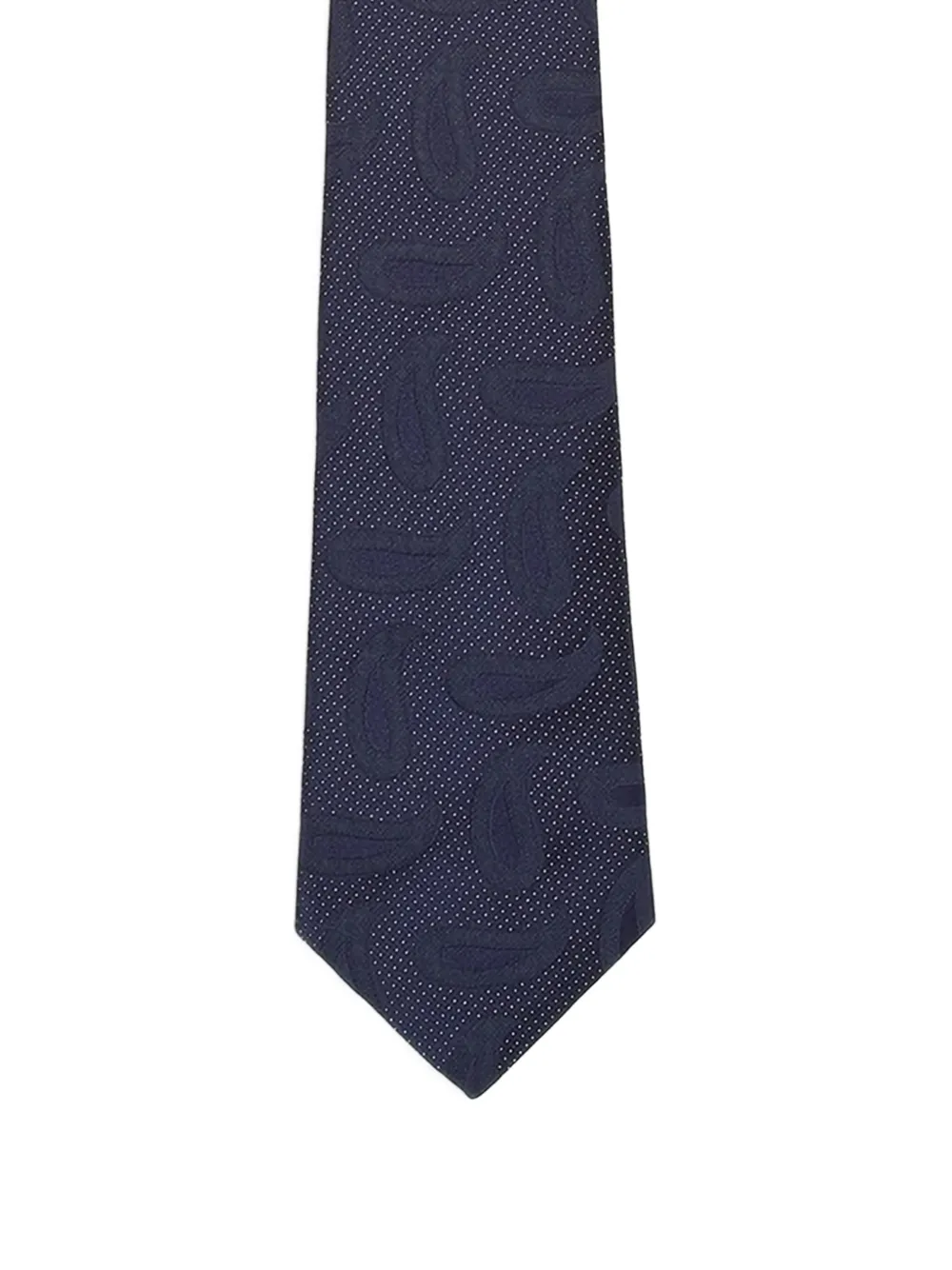 Giorgio Armani Stropdas met paisley-jacquard Blauw
