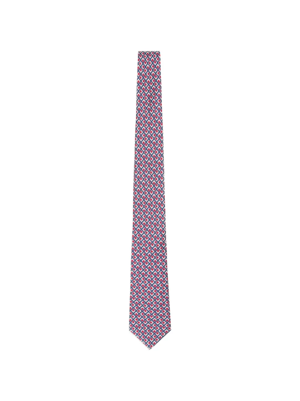 Giorgio Armani geometric-print tie