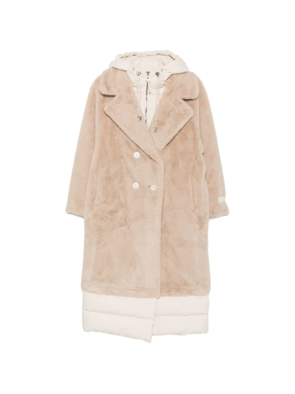 RUDSAK faux-fur padded coat - Toni neutri