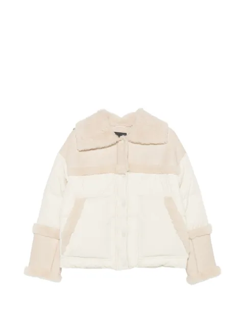 RUDSAK Shirley shearling-trim padded jacket